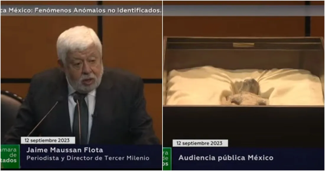 El Congreso mexicano, Jaime Maussan y los supuestos cuerpos no humanos quedaron ligados a los archivos UAP.webp